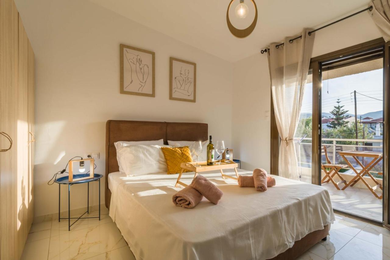 Seaside Serenity Suite In Loutra 카토 알미리 외부 사진